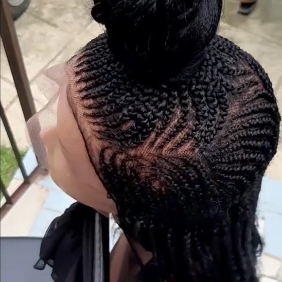 Full lace braided wig main image 10